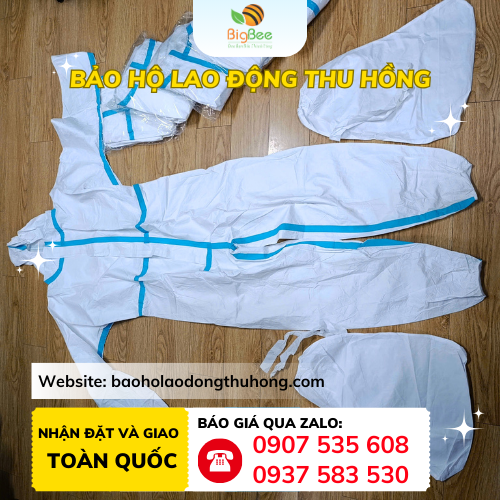 Quần áo phòng dịch Chi tiết quần áo phòng dịch