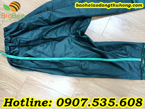 chiều dài của ủng quần lội nước màu xanh