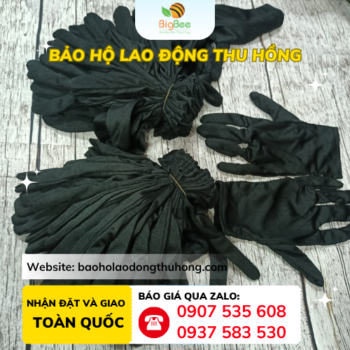 Chuyên cung cấp găng tay vải màu đen sỉ lẻ giá rẻ Chuyên cung cấp găng tay vải màu đen sỉ lẻ giá rẻ