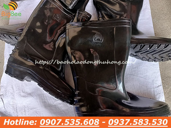 chuyên sỉ ủng cao su Việt Thắng đen ship nhanh TPHCM