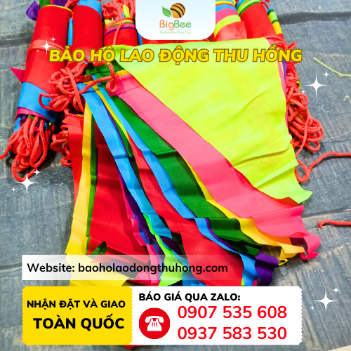 Cờ dây tam giác trang trí ngoài trời cho sự kiện, lễ hội