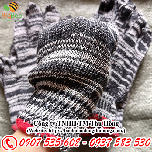 Cung cấp bao tay len bảo hộ muối tiêu dày 100g