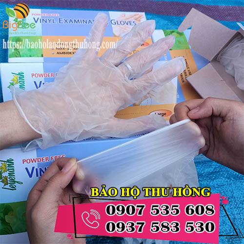 cung cấp găng tay y tế vinyl giá rẻ tại TPHCM
