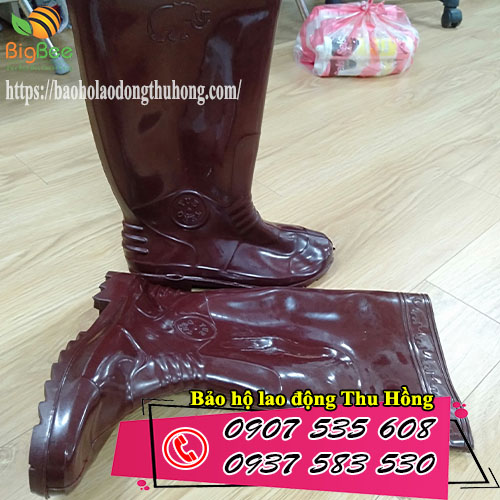 cung cấp giá rẻ ủng nhựa nâu Việt Thắng làm vườn tại TPHCM