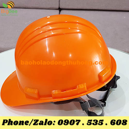 cung cấp nón bảo hộ nhựa màu cam loại tốt, chống va đập