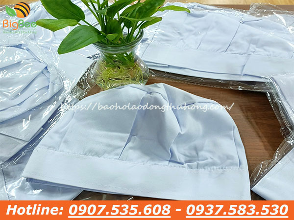 cung cấp nón bếp trưởng, nón đầu bếp toàn quốc