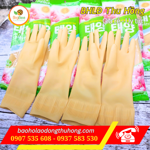 Thu Hồng chuyên cung cấp sỉ rẻ găng tay cao su Mặt Trời tại TPHCM Cung cấp sỉ găng tay cao su Mặt Trời giá rẻ TPHCM
