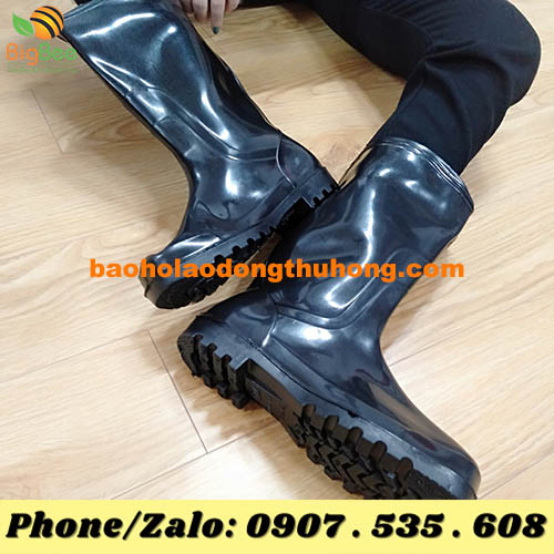 cung cấp ủng cao su bảo hộ Vitas màu đen tại TPHCM