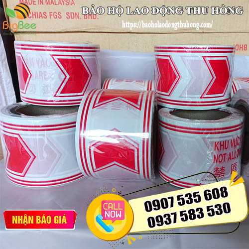 Cuộn băng rào cảnh báo siêu bền siêu tiết kiệm Cuộn băng rào cảnh báo siêu bền siêu tiết kiệm