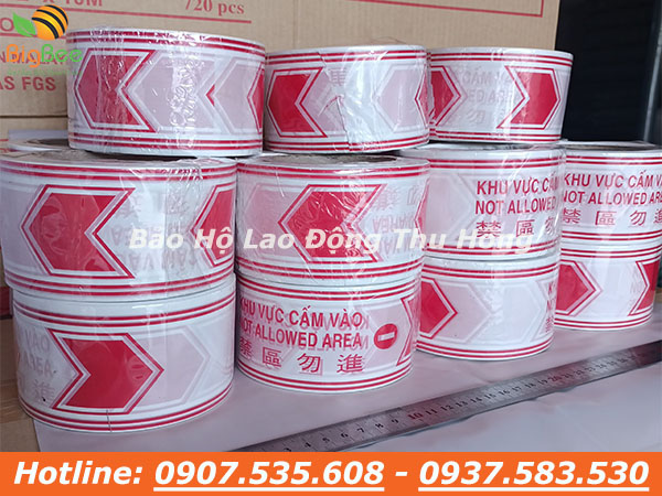 cuộn băng rào công trình 100m