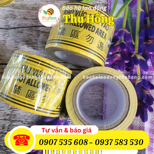 Cuộn cảnh báo an toàn lõi giấy màu vàng đen Cuộn cảnh báo an toàn lõi giấy màu vàng đen