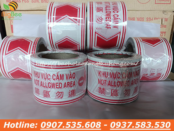 cuộn dây cảnh báo nguy hiểm 2 lớp