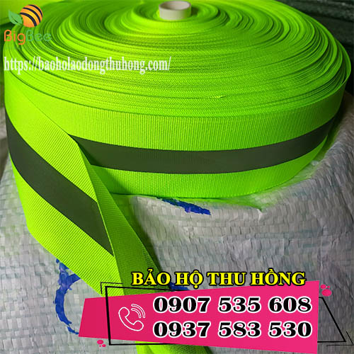 cuộn dây phản quang màu xanh chuối