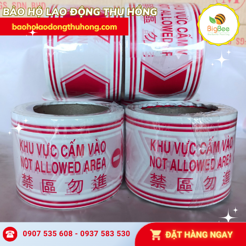 Cuộn rào cảnh báo an toàn cho công trình thi công Cuộn rào cảnh báo an toàn cho công trình thi công