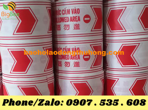 cuộn rào cảnh báo công trình
