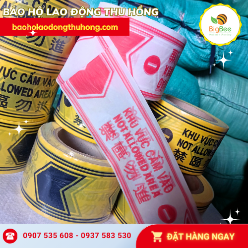 Cuộn rào cảnh báo đỏ - vàng sẵn kho giá sỉ tốt Cuộn rào cảnh báo đỏ - vàng sẵn kho giá sỉ tốt