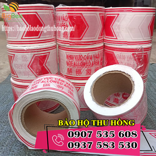 cuộn rào cảnh báo khu vực cấm 100m loại rẻ