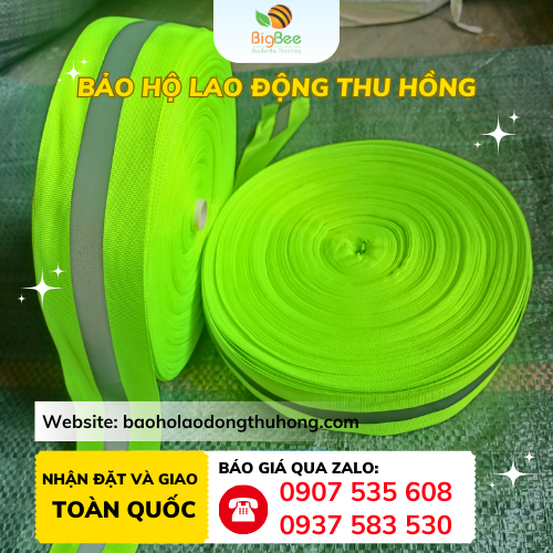 Cuộn vải phản quang Cuộn vải phản quang khổ 5cm