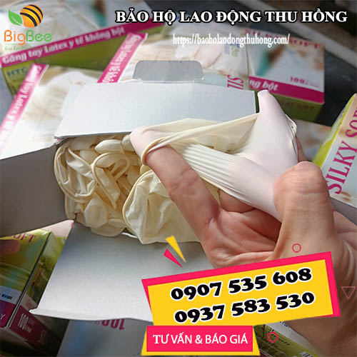 Đặc điểm của găng tay y tế không bột Silky Soft HTC