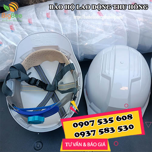 đặc điểm của mũ bảo hộ SSEDA Hàn Quốc màu trắng