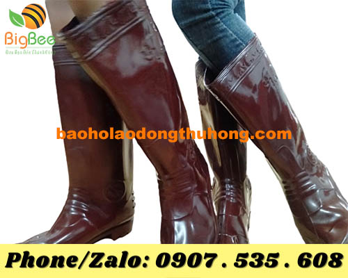 đặc điểm của ủng cao su nâu con voi Việt Thắng