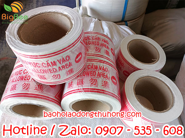 Đại lý bán băng rào cảnh báo công trình trắng đỏ giá rẻ TPHCM