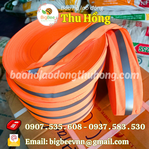 Dây cảnh báo phản quang kẻ sọc Dây cảnh báo phản quang kẻ sọc