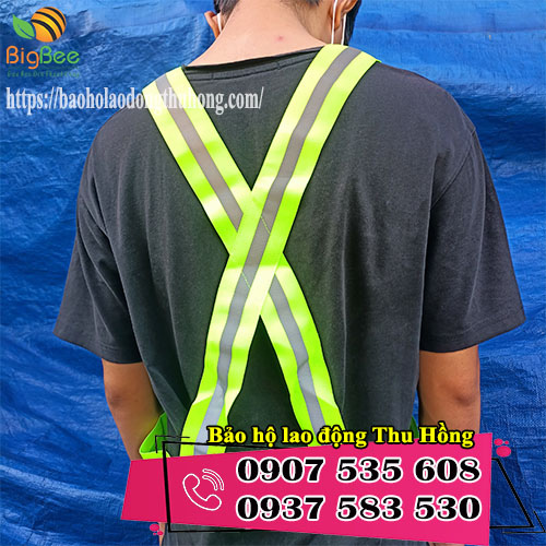 dây đai phản quang co giãn đi đêm đi phượt