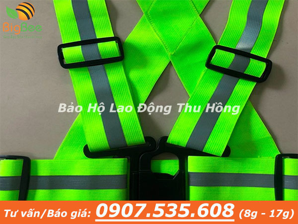 dây đai phản quang co giãn