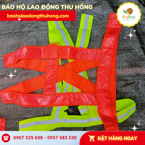Dây đeo phản quang bảo hộ công trình cao cấp Dây đeo phản quang bảo hộ công trình cao cấp