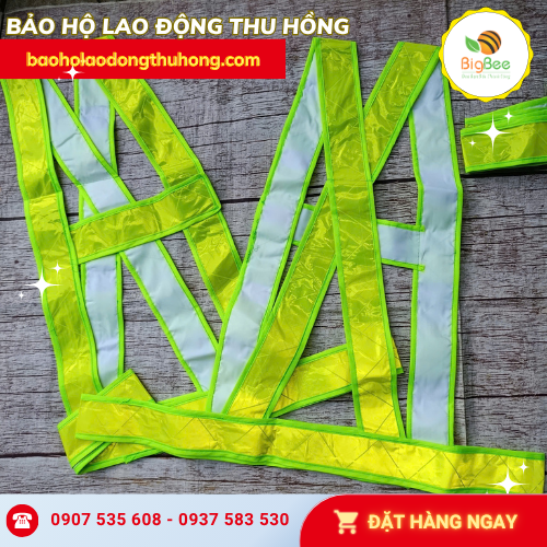 Dây đeo phản quang công trình giá rẻ nhất TPHCM Dây đeo phản quang công trình giá rẻ nhất TPHCM