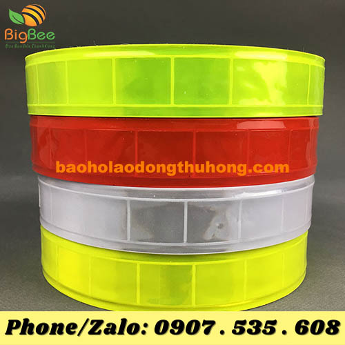 dây nhựa phản quang đủ màu