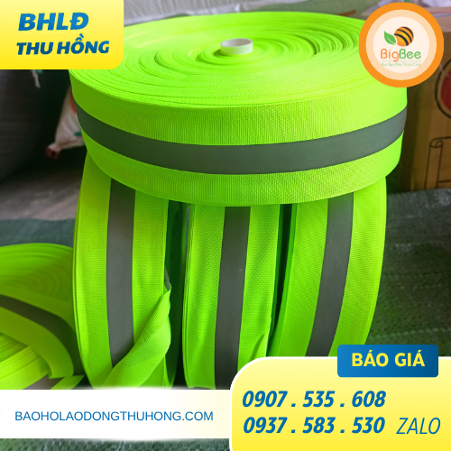 Dây phản quang vải dạng cuộn tròn Dây phản quang vải dạng cuộn tròn