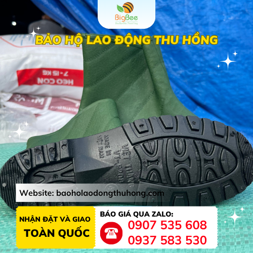 Đế chống trơn của ủng bảo hộ cổ thấp Đế chống trơn của ủng bảo hộ cổ thấp