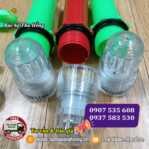 Đèn chớp cảnh báo trên biển dùng pin tháo rời Đèn chớp cảnh báo trên biển dùng pin tháo rời