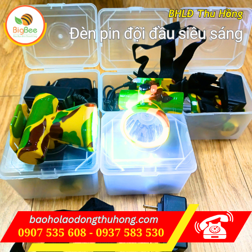 Đèn pin đội đầu có sạc điện Đèn pin đội đầu có sạc điện