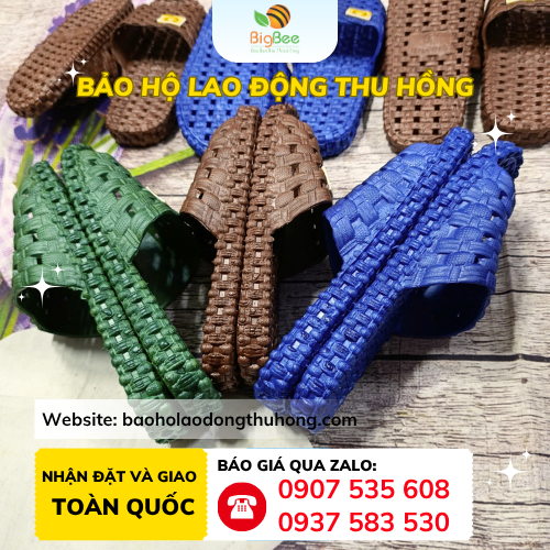 Dép lỗ đi trong nhà Dép đi trong nhà có lỗ thoáng khí siêu bền, siêu rẻ