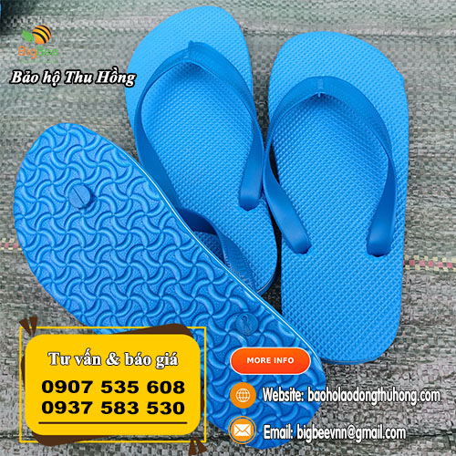 Dép kẹp nam nữ xỏ ngón mang trong nhà