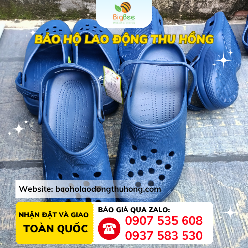 Dép lỗ bít mũi đi mưa cho nam sẵn hàng tại kho Dép lỗ bít mũi đi mưa cho nam sẵn hàng tại kho