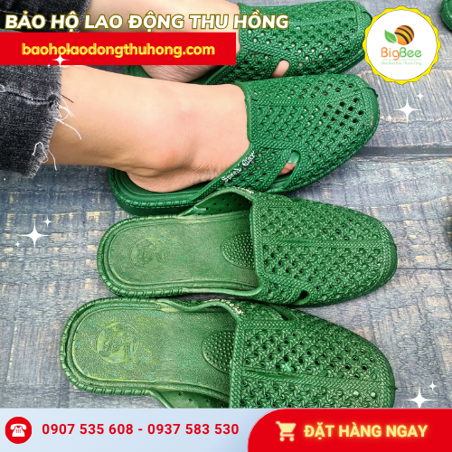 Dép lỗ tổ ong bít mũi chống bám bụi Dép lỗ tổ ong bít mũi chống bám bụi