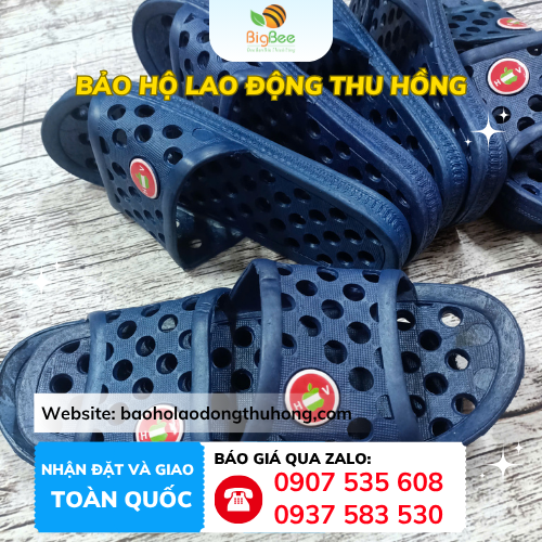 Dép nhựa lỗ chống trơn trượt đi trong nhà Dép nhựa lỗ chống trơn trượt đi trong nhà