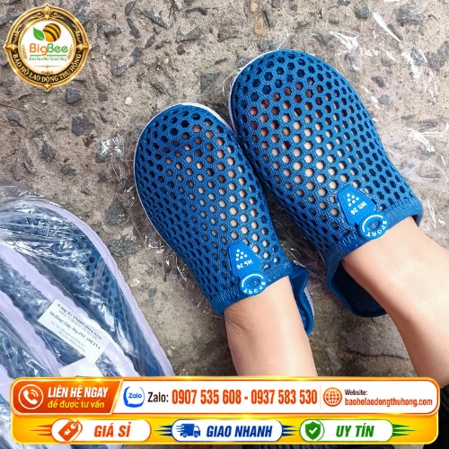 Dép rọ nữ Hoa San nhựa dẻo siêu nhẹ chân Dép rọ nữ Hoa San nhựa dẻo siêu nhẹ chân