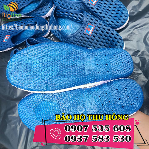 dép sục đi mưa bít mũi chống trơn
