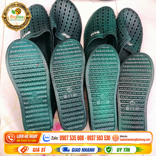 Dép sục nhựa bít lỗ mũi số lượng lớn Dép sục nhựa bít lỗ mũi số lượng lớn