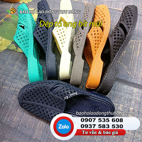 Dép tổ ong bít mũi nam nữ 02 Dép tổ ong bít mũi nam nữ 02