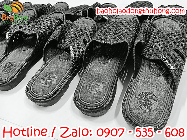 dép tổ ong đen đẹp, đa công dụng