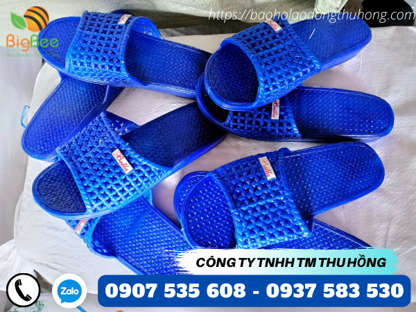 dép tổ ong màu xanh dương hàng đẹp giá xưởng