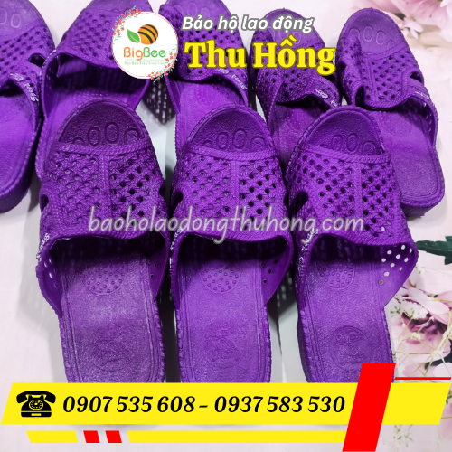 Dép tổ ong nhựa PVC quai ngang kiểu đơn giản Dép tổ ong nhựa PVC quai ngang kiểu đơn giản