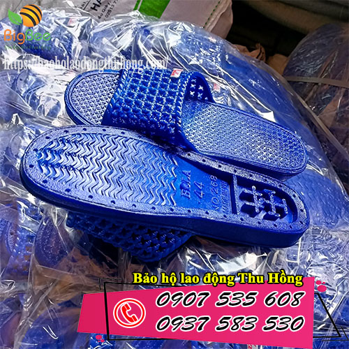 Dép tổ ong nữ Bella màu xanh đậm chống trơn