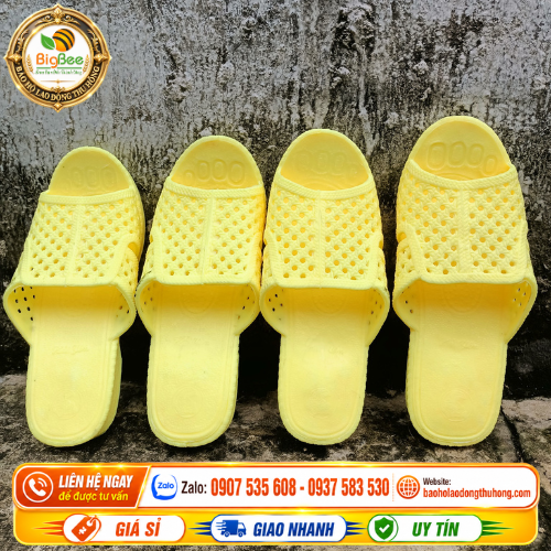 Dép tổ ong vàng Thu Hồng loại 1 bán chạy Dép tổ ong vàng Thu Hồng loại 1 bán chạy